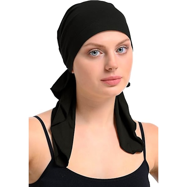 Bambu och Bomull Kemoterapi Huvudbonad H?ravfall Anpassad F?rbunden Bandana