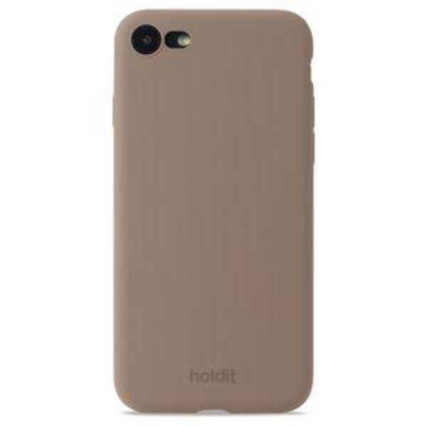 Holdit Silicone Case iPhone 7/8/SE Mocha Brown