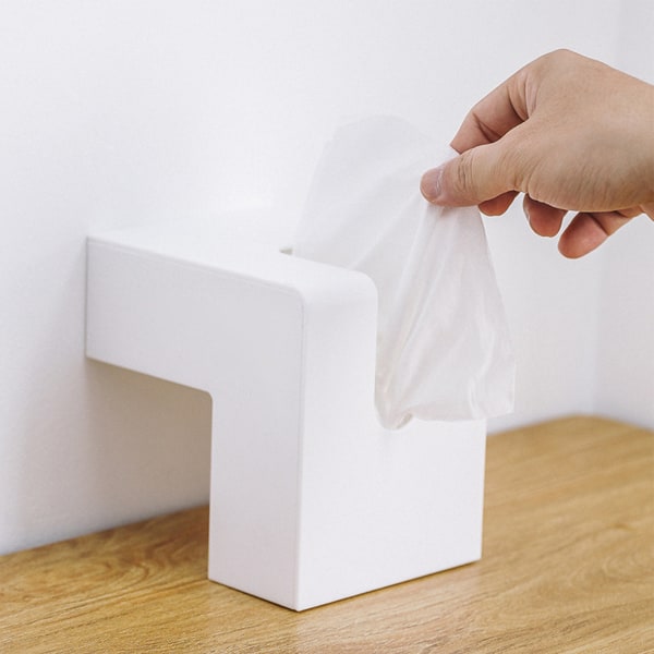 Nordic Style Plast Tissue Box Hållare Personlighet Enkelhet