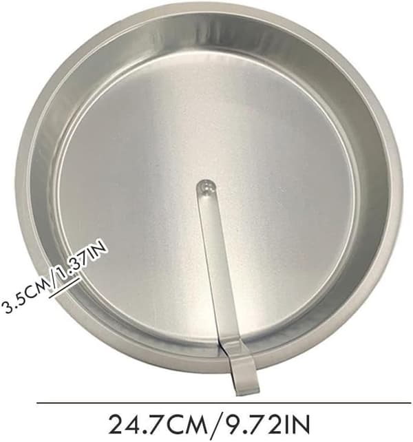 2 st Easy Out-kakform med snabböppningsspak, non-stick bakform i rostfritt stål för cheesecake, ugnssäker