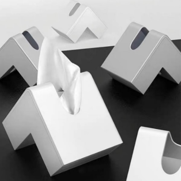 Nordic Style Plast Tissue Box Hållare Personlighet Enkelhet