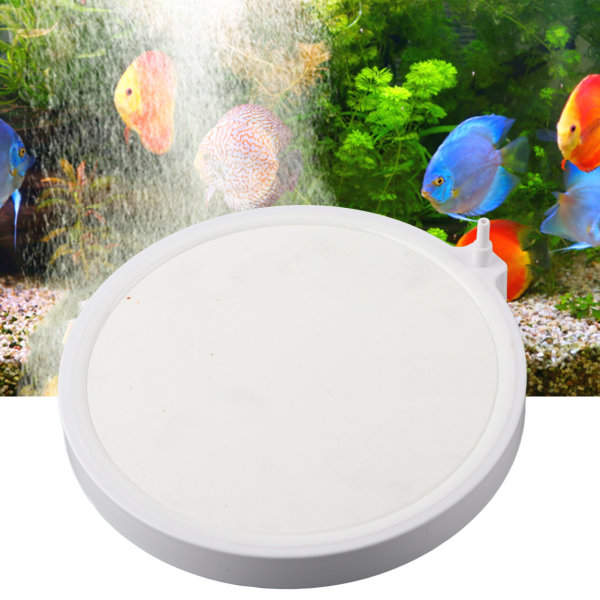 Fisktank Akvarium Luftraffinör Air Disk Syrgaspump Nano Bubble Stone Oxygen Ökande C-200