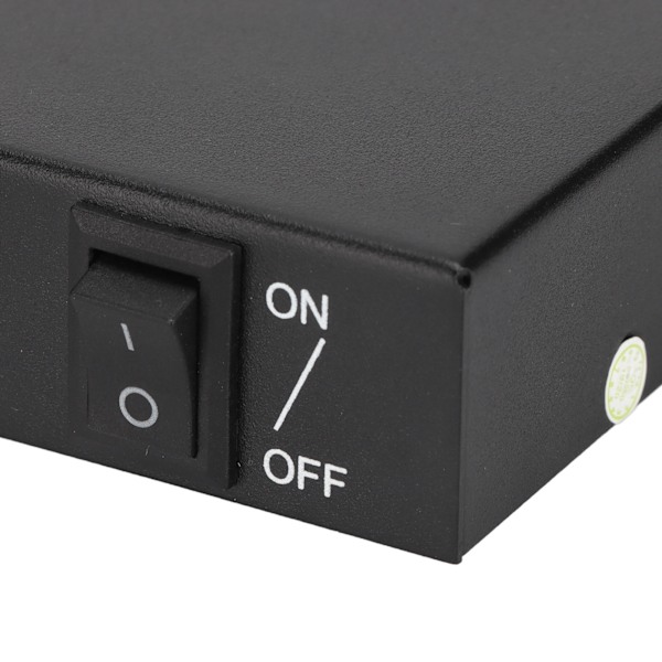4K 1 in 8 Out HD Multimedia Interface Splitter 8-vägs HD Multimedia Interface Distributör 100–240VEU-kontakt