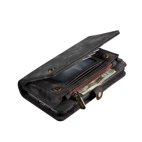 Samsung S21 Ultra Plånboksfodral Multi-Slot 13-FACK Svart
