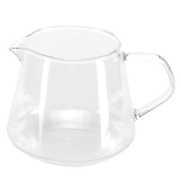 Transparent kopp högt borosilikatglas kaffedelningskopp