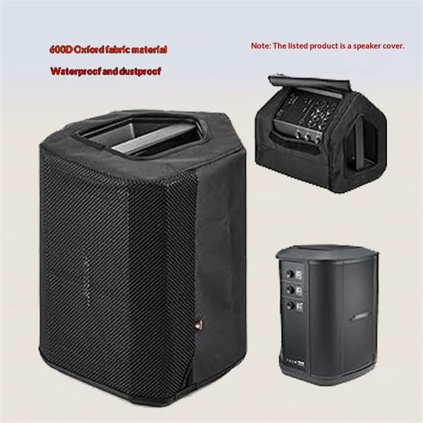 Fodral - Mesh-tyg dammskydd för Bluetooth-högtalare, dammtätt skyddsfodral med sidoöppning