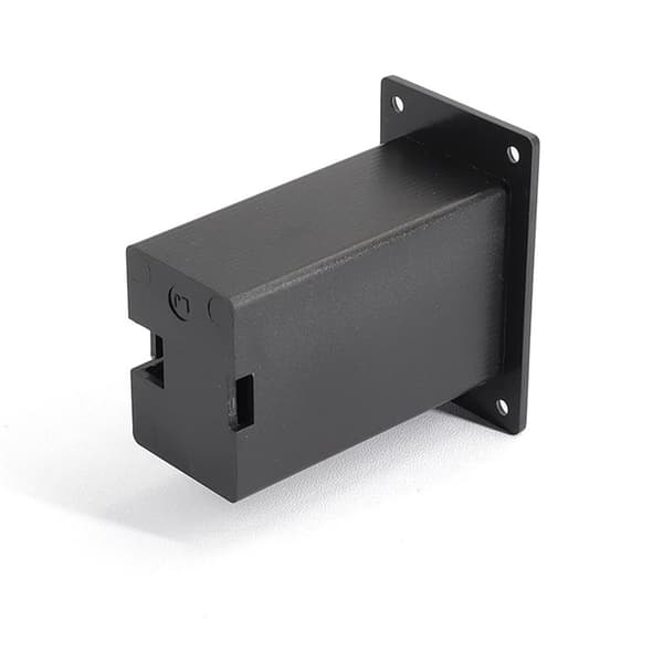 2-pack svart batterilåda för gitarrpickup, batterifodral för gitarr, delar för akustisk gitarrpickup, ersättningshållare