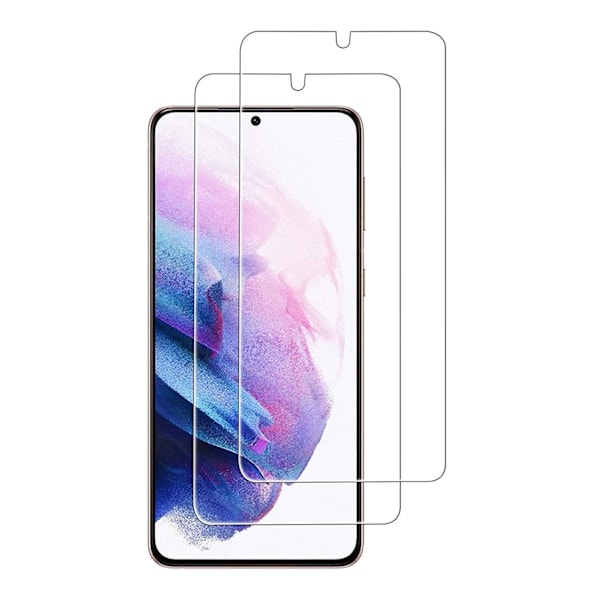 2-Pack Samsung S21 Plus - Skärmskydd i Härdat Glas - Extra Stark