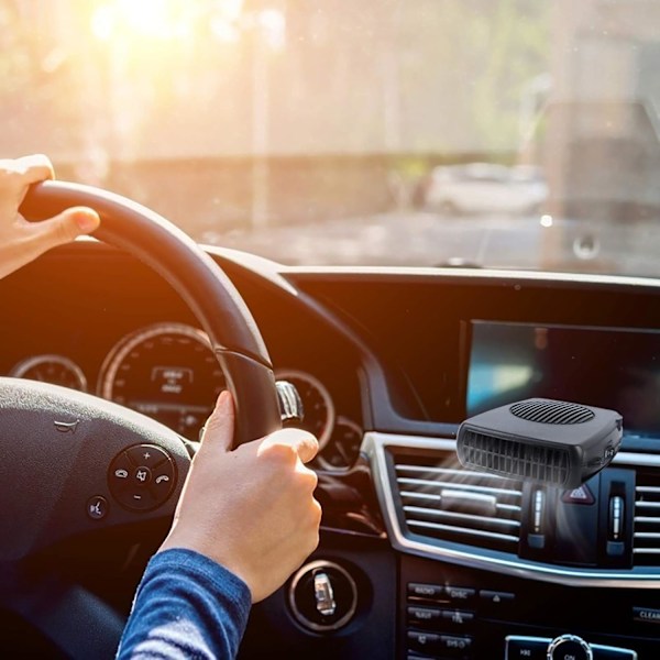 Mångsidig Automatisk Defroster, 2 i 1 Värme- och Kylfläkt för Komfort Året Runt, Snabb Avimnings- och Avisningslösning