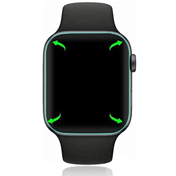 Mjukt Skärmskydd PET Apple Watch Series 5/4 40/44mm Transparent/Genomskinlig 40mm Transparent/Genomskinlig 40mm