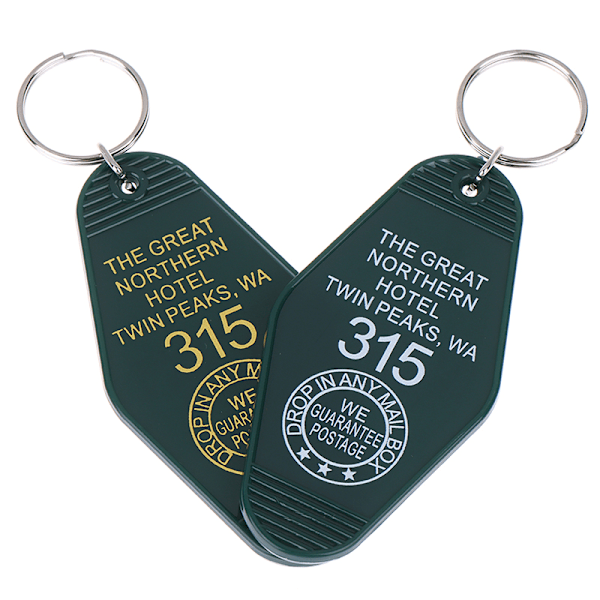 Twin Peaks Nyckelringar The Great Northern Hotel Room # 315 Key T White