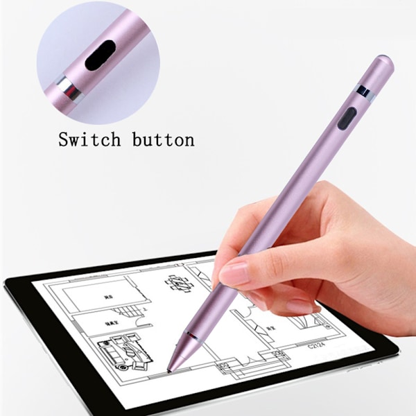Pekskärmspennor för pekskärmar, penna smarta digitala pennor fin spets styluspenna kompatibel med iPhone iPad, Samsung/Android smartphone