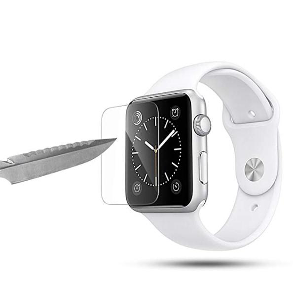 HD 2.5D Standard Skärmskydd för iWatch 4/5 40mm och 44mm Transparent/Genomskinlig 44mm Transparent/Genomskinlig 44mm