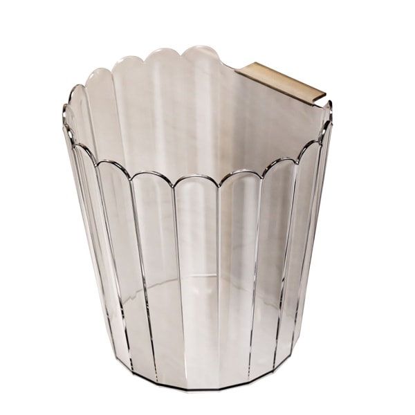 Liten papperskorg med bänk eller under diskbänk, hängande papperskorg