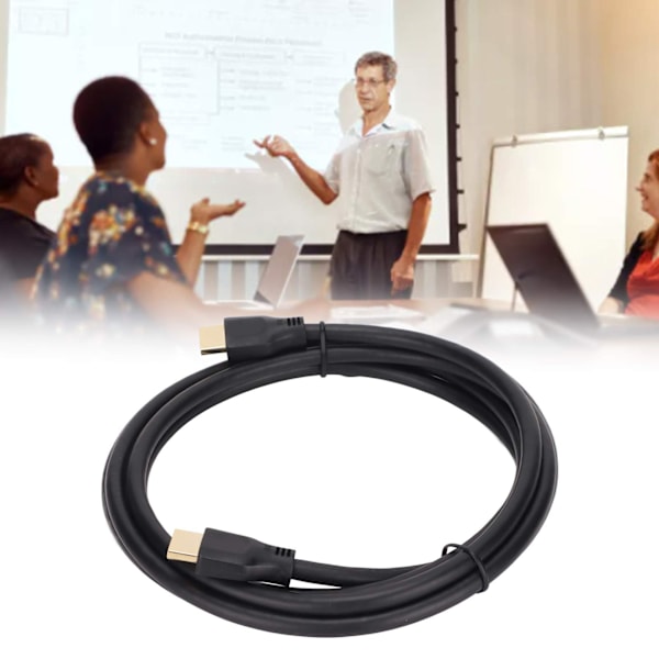 8K HD Multimedia Interface HD-kabel 30AWG 8K vid 60Hz HD Multimedia Interface 2.1 AM till AM HD-kabel för datorer TV-apparater 2m / 6.5ft