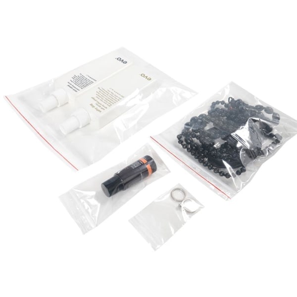 100-pack - 16x24cm Ziplock / Blixtl?sp?sar / Zip Lock Transparent