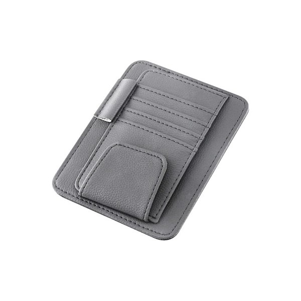 Bil Solskydd Organizer Multi-Pocket Auto Inredningsdekor ficka beige One-size beige One-size