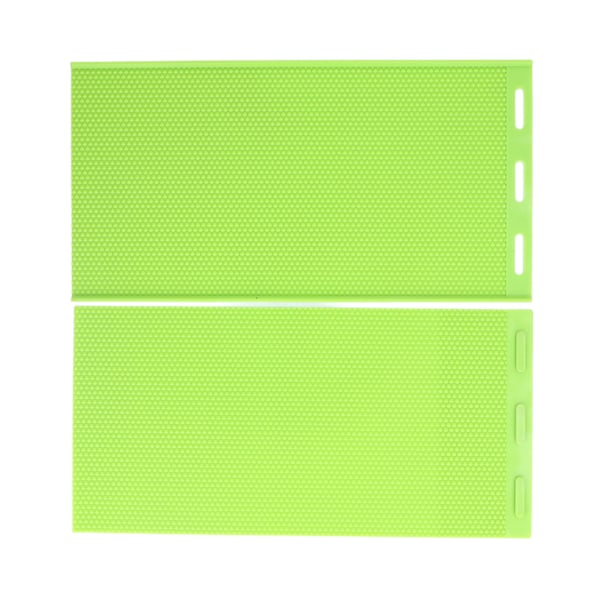 2 st 5,4 mm silikonbivaxarkform gjutform bivax grundplatta pressform biodlarutrustning