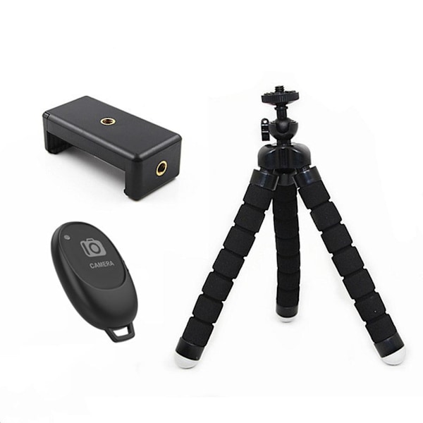 Svampoktopus Mini Stativ med Bluetooth Fj?rrutl?sare