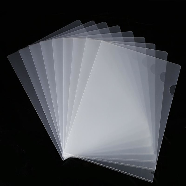A4 Aktmapp - Olika Färger 12/24-pack Vit 12 Vit 12