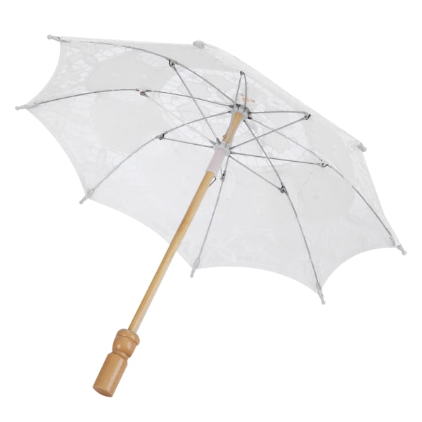 Spetsparaply Bröllopsparasoll parasoll för bröllop för fotografering