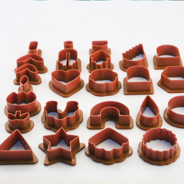 142 st Polymer Clay Cutters Set Clay Örhänge Cutters med