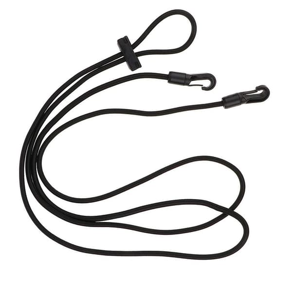Elastisk nacksträckare för häst, justerbart rep för hästträning, alternativ till inspänningstyglar 3m (Svart)