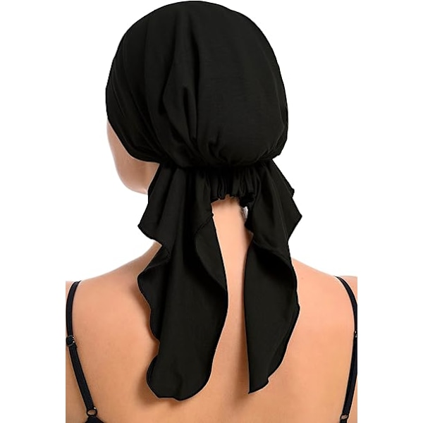 Bambu och Bomull Kemoterapi Huvudbonad H?ravfall Anpassad F?rbunden Bandana
