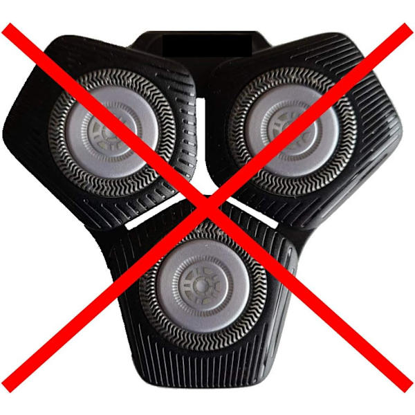 L?sring (h?llplatta, rakblad bas) rakhuvuden modell/typ SH50 (f?rg bl?). S5000 S6000 rakapparater serie, inte f?r det rektangul?ra rakhuvudet