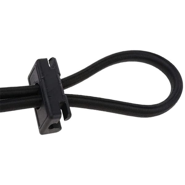Elastisk nacksträckare för häst, justerbart rep för hästträning, alternativ till inspänningstyglar 3m (Svart)