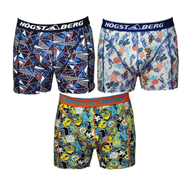 7-pack H?gstaberg Boxer MultiColor MultiColor xl