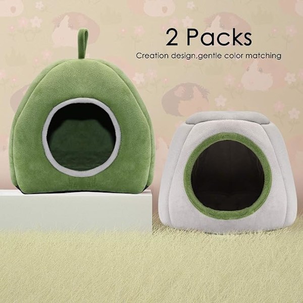 Marsvinsb?dd 2-pack - Tv?ttsbart Marsvinsburtillbeh?r Liten