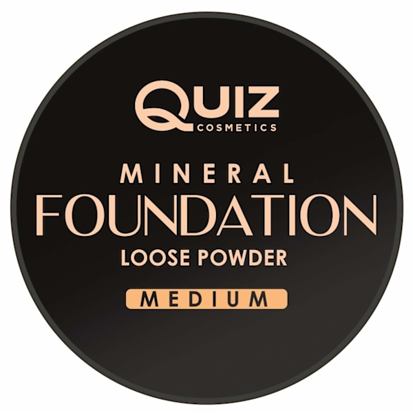 Mineral foundation - Loose power - Quiz Cosmetics Tan