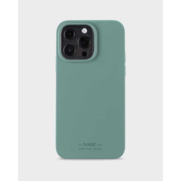 Holdit Silicone Case iPhone 13 Pro Moss Green