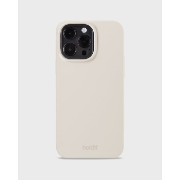 Holdit Silicone Case iPhone 14 ProMax Light Beige
