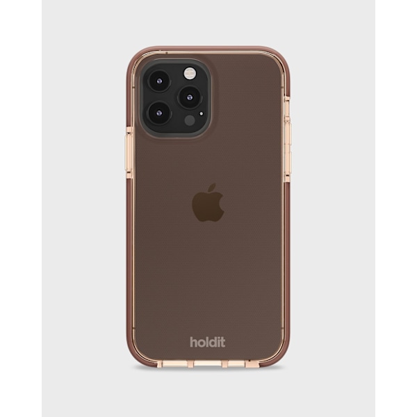 Holdit Seethru Case iPhone 13 Pro Dark Brown