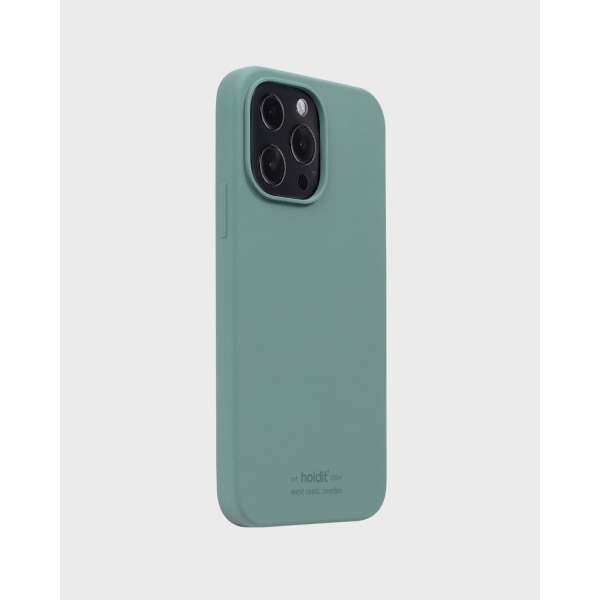 Holdit Silicone Case iPhone 13 Pro Moss Green