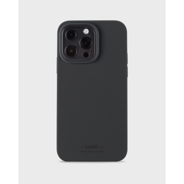 Holdit Silicone Case iPhone 13 Pro Black