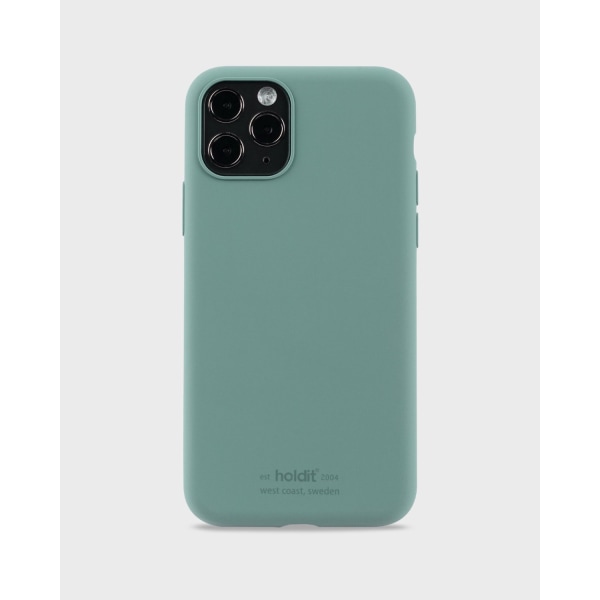 Holdit Silicone Case iPhone 11 Pro Moss Green