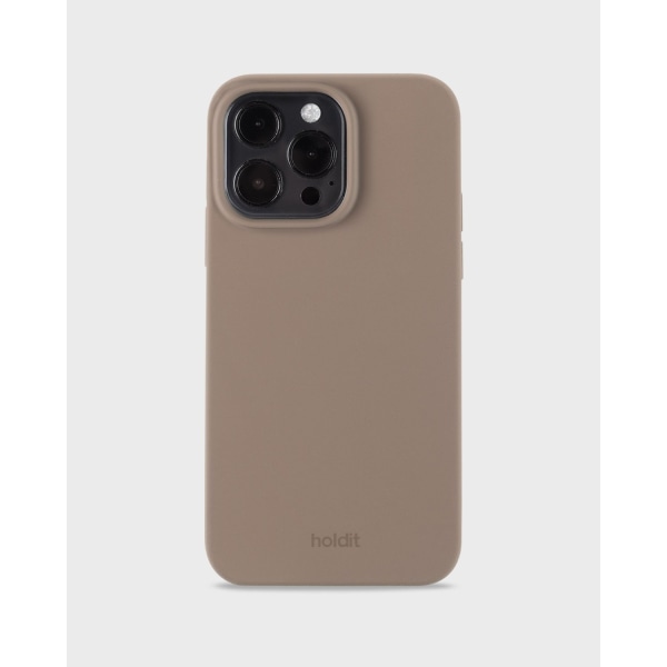 Holdit Silicone Case iPhone 15 ProMax Mocha Brown
