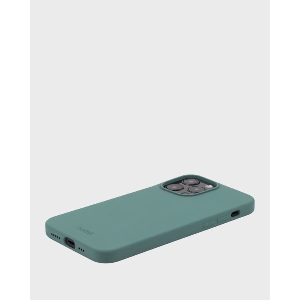 Holdit Silicone Case iPhone 15 Pro Moss Green