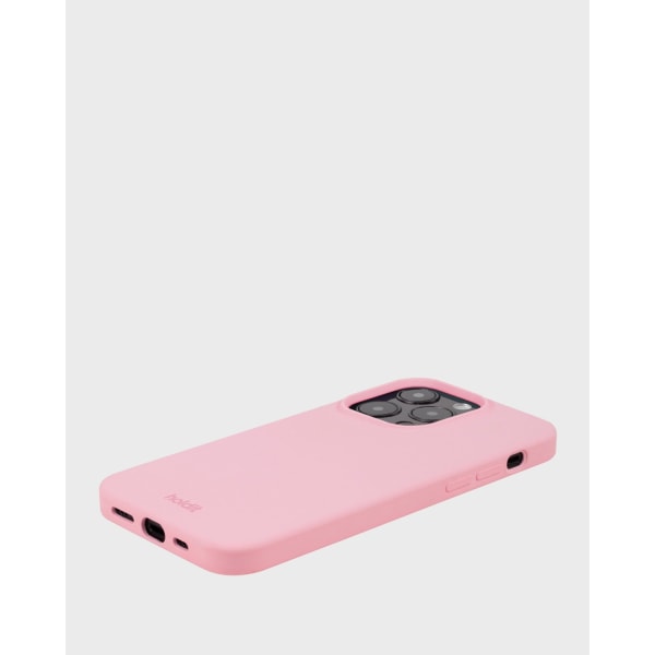 Holdit Silicone Case iPhone 15 Pro Pink