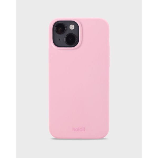 Holdit Silicone Case iPhone 15 Pink