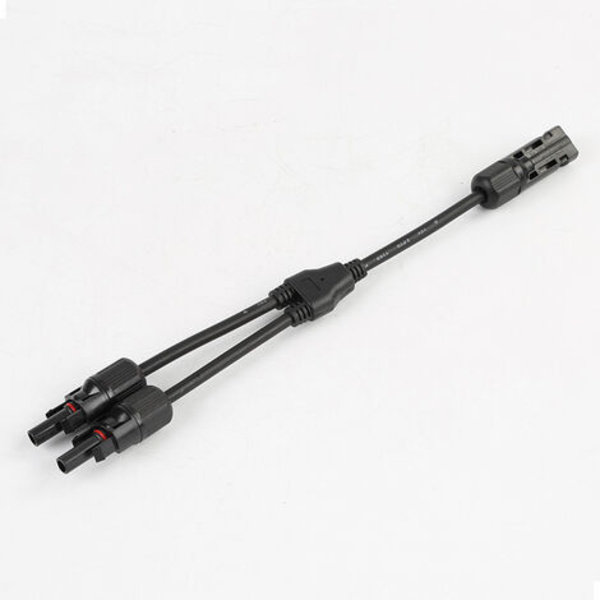 Solcellepanel Kabel Stik, 3-vejs Stik, 2 stk