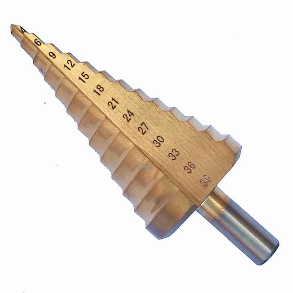 Runde Skaft Straight Slot Bor Bits Plastikpose 4-39