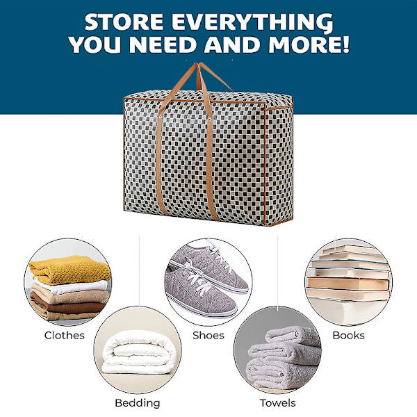 Praktisk förvaringsväska Vattentät Heavy Duty Resväska Caddy Organizer Fällbar style1