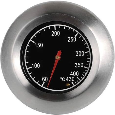BBQ Grill Termometer Rustfritt Stål Grill BBQ Verktøy BBQ Grill Termometer Temp Måler