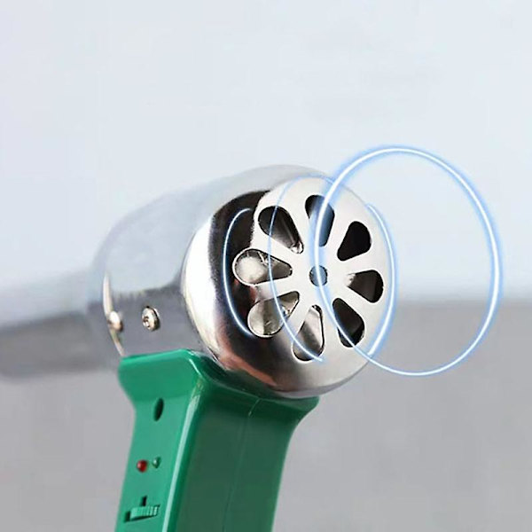 700W 220V Varmluftsvetsare för Plast Justerbar Temperatur Svetsare Pp Pe Pvc Cisea Svetsverktyg