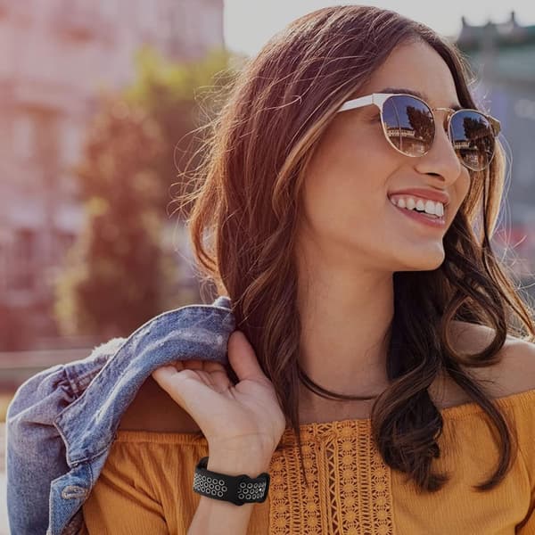 Rem til Apple Watch Band (Sort/Grå) 49mm 45mm 44mm 42mm