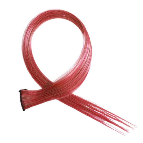 Långt rakt hårstycke Högtemperaturtråd Spårlös Matt Monokrom Fashion Peruk för kvinnor Begonia Red